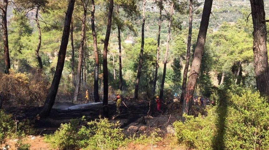 Dalaman&rsquo;da Orman Yangını