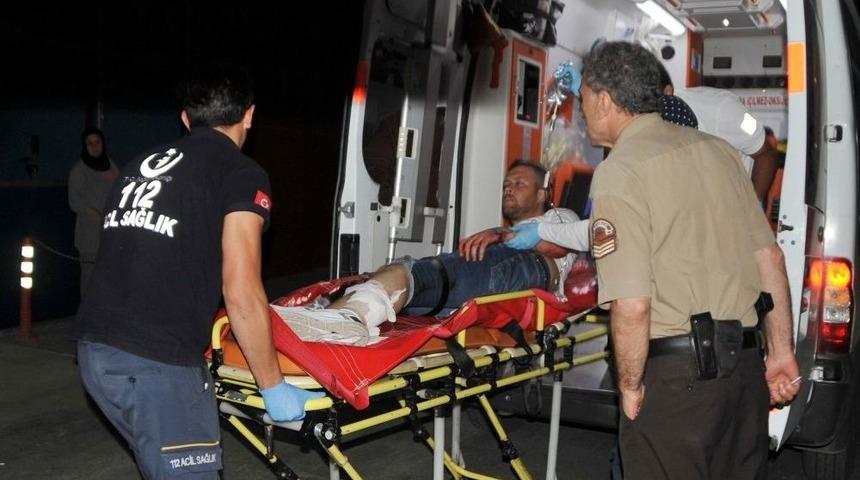 Bafra&rsquo;da Silahlı Saldırı: 1 Yaralı