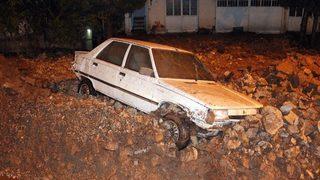 Serinhisar’da Sel Ve Heyelan