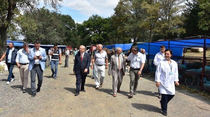 Başkan Kurbanlık Pazarına İndi