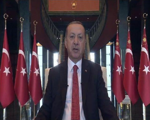 Cumhurbaşkanı Erdoğan'dan Bayram Mesajı