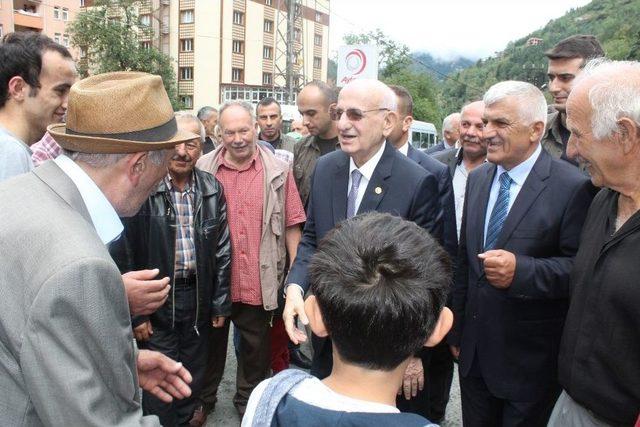 Tbmm Başkanı İsmail Kahraman Baba Ocağı İkizdere’de