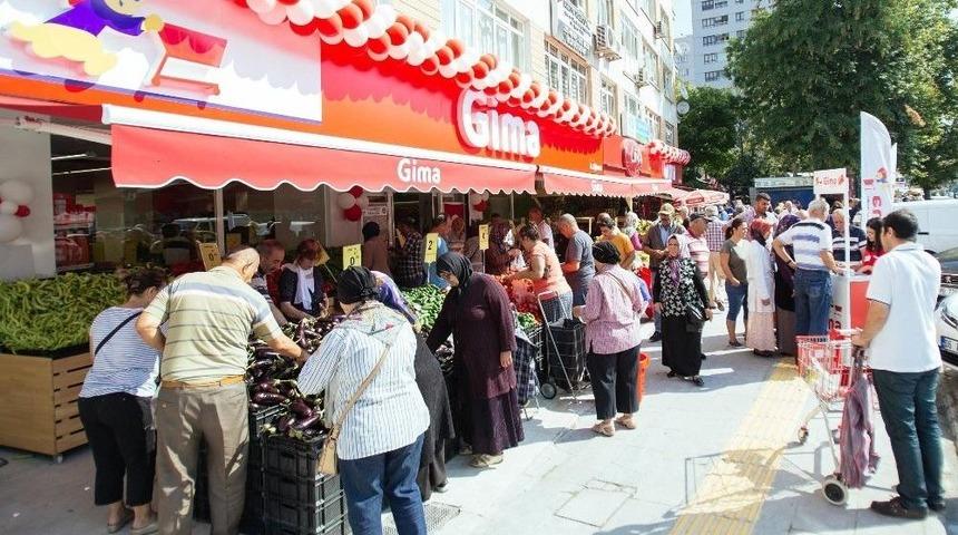 Gima, Ankara&rsquo;da İkinci Marketini Hizmete A&ccedil;tı
