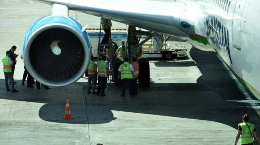 &Ouml;zbek U&ccedil;ağından İstanbul'a Tehlikeli Iniş