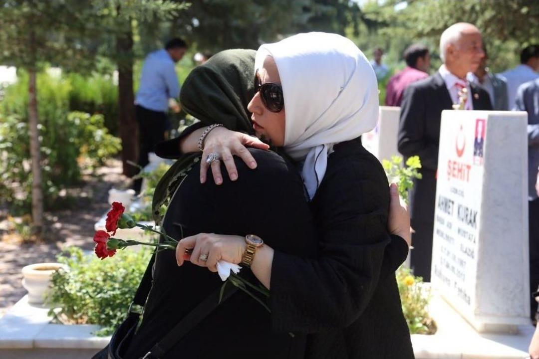 Bakan T&uuml;fenkci Şehitliği Ziyareti Etti