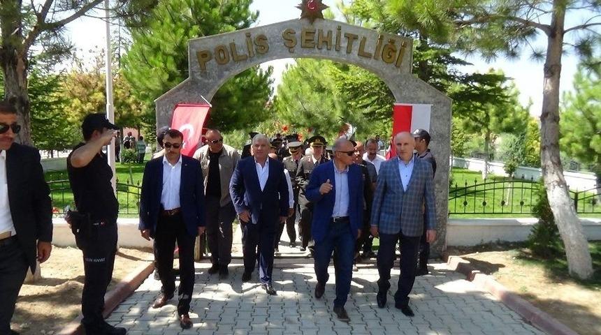 Karaman’da Şehitlik Ziyareti