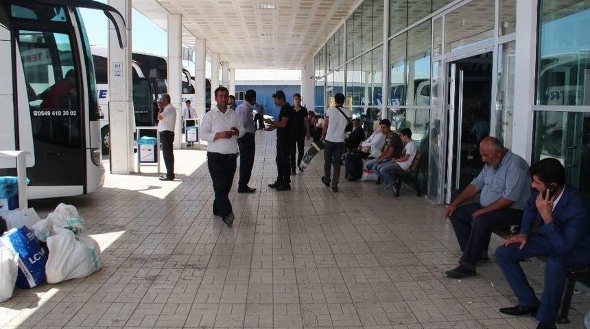 Van Otogarında Durgunluk