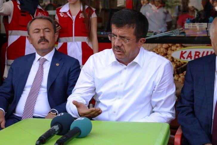 Ekonomi Bakanı Zeybekci Afet Bölgesinde G4