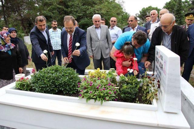 Bafra&rsquo;da Şehitler Unutulmadı 1