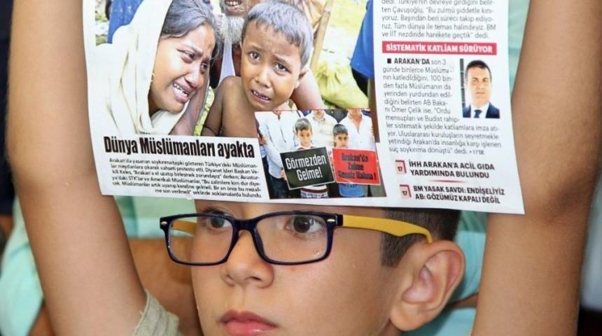 Muğla Sivil Toplum Teşekk&uuml;llerinden Arakan Tepkisi