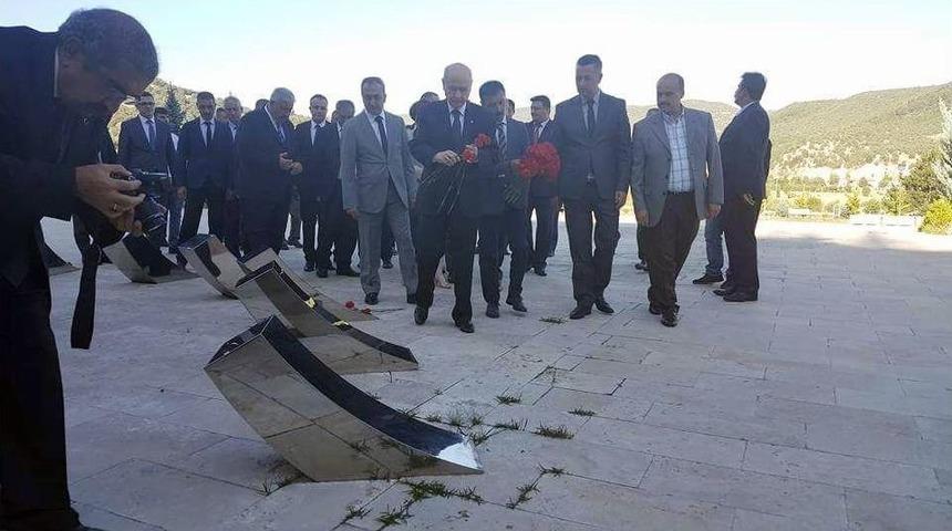 Mhp Genel Başkanı Bah&ccedil;eli&rsquo;den Kızılcahamam Ziyareti