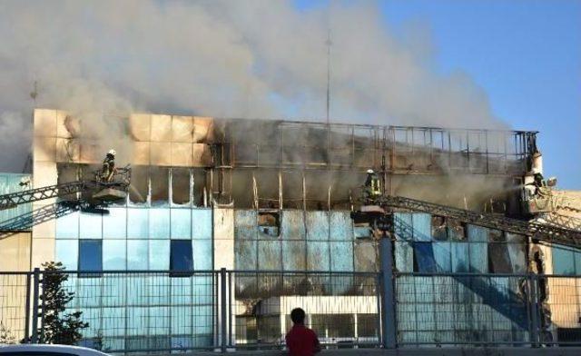 Tekirdağ da Boya Fabrikasında Yangın 2