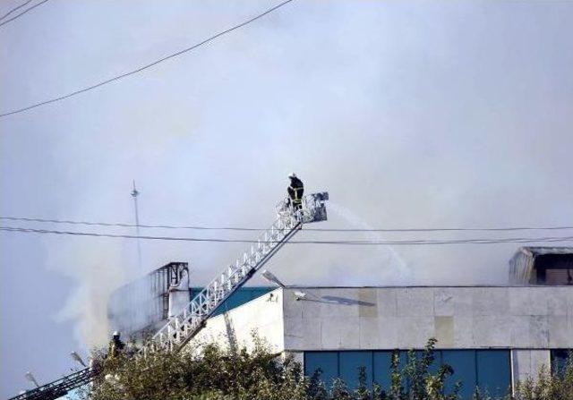 Tekirdağ da Boya Fabrikasında Yangın 3