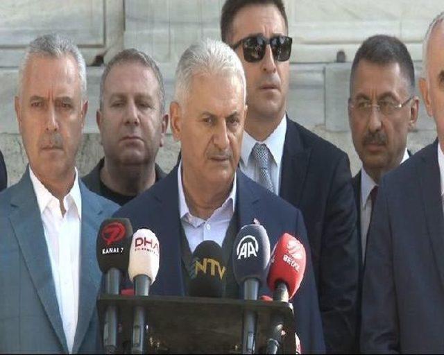 Başbakan Yıldırım Bayram Namazı Sonrası Süleymaniye de Kahvaltı Yaptı 1