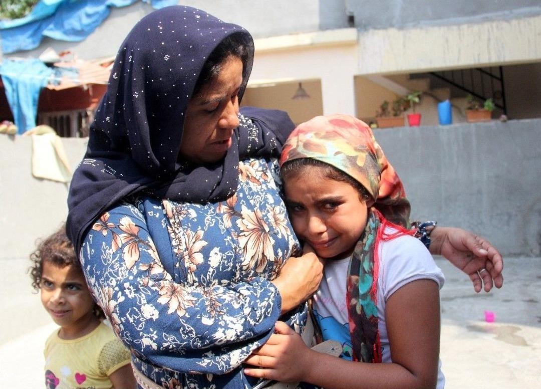 İlk Kez Kurbanlıkları Olan Kız &Ccedil;ocuğu G&ouml;zyaşlarına Boğuldu