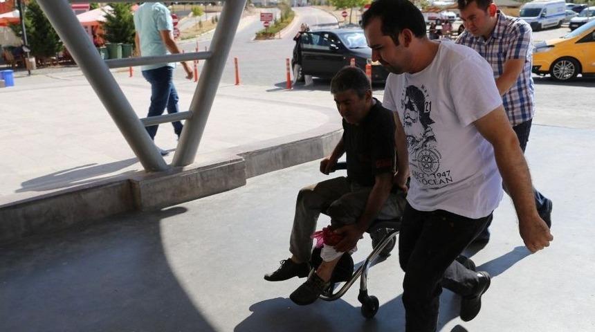 Nevşehir&rsquo;de Acemi Kasaplar Hastaneye Koştu