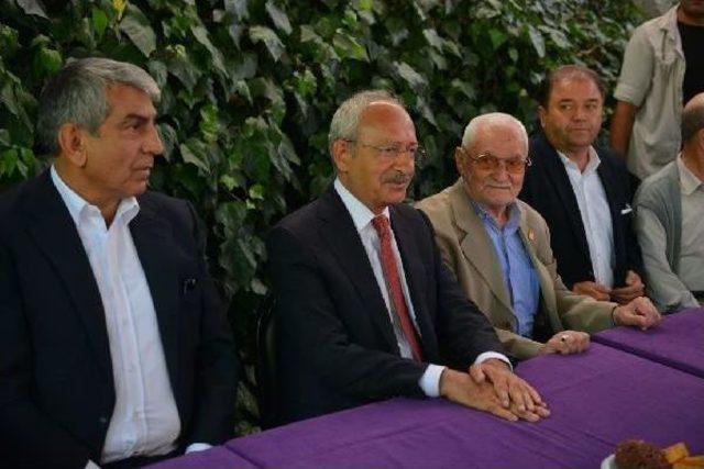 Kılıçdaroğlu: Umarım Kavgalar Olmaz, Insanlar Birbirlerini Üzmezler