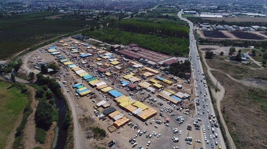 Bursa&rsquo;daki Hayvan Pazarları Ve Kesim Yerleri Havadan G&ouml;r&uuml;nt&uuml;lendi
