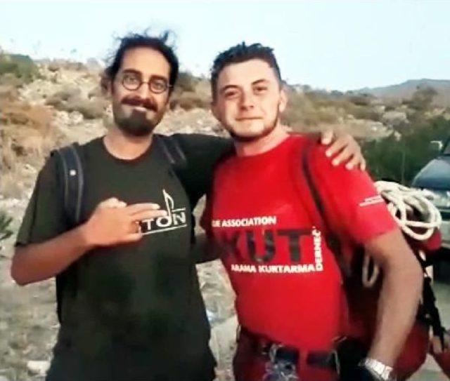 Bodrum da Dağda Mahsur Kalan 3 Kişiyi Akut Ekibi Kurtardı 2