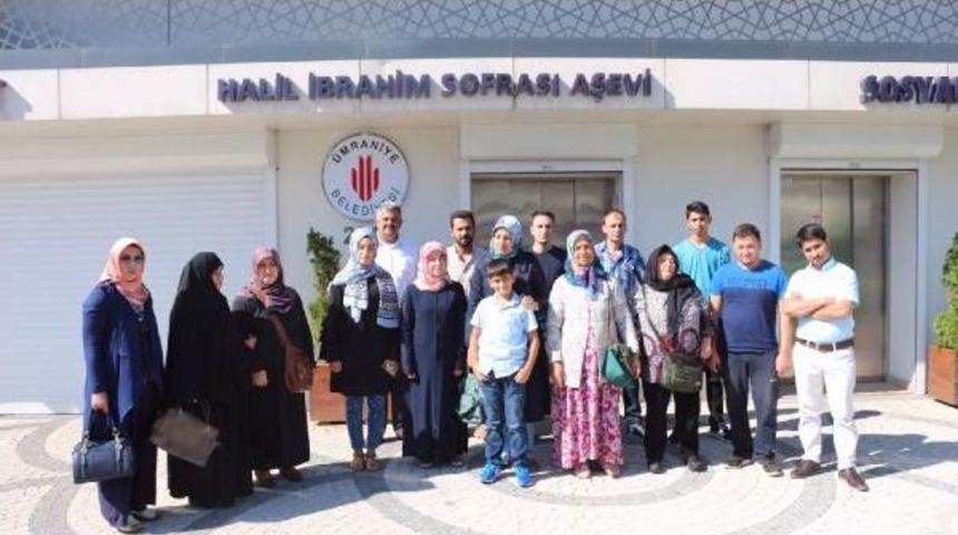 &Uuml;mraniye Belediyesi Şehitler I&ccedil;in Kurban Kesti