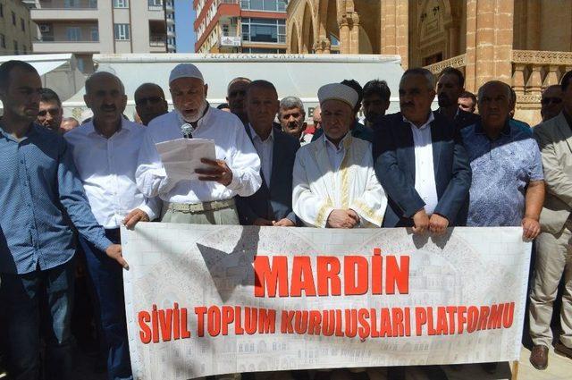 Mardin’den Arakan Müslümanlarına Saldırılara Kınama