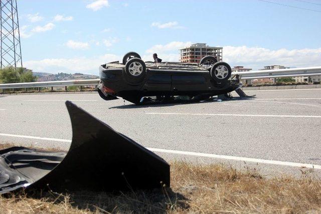 Samsun’da Anne Ve 3 Çocuğu Ölümden Döndü