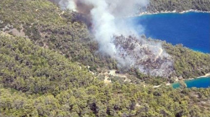 Muğla&rsquo;da Orman Yangını
