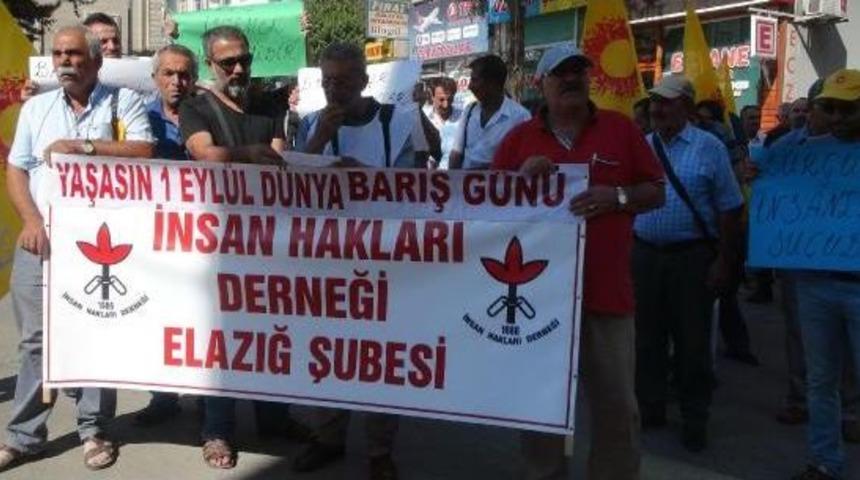 Elazığ'da Kesk Ve İhd'den D&uuml;nya Barış G&uuml;n&uuml; A&ccedil;ıklaması