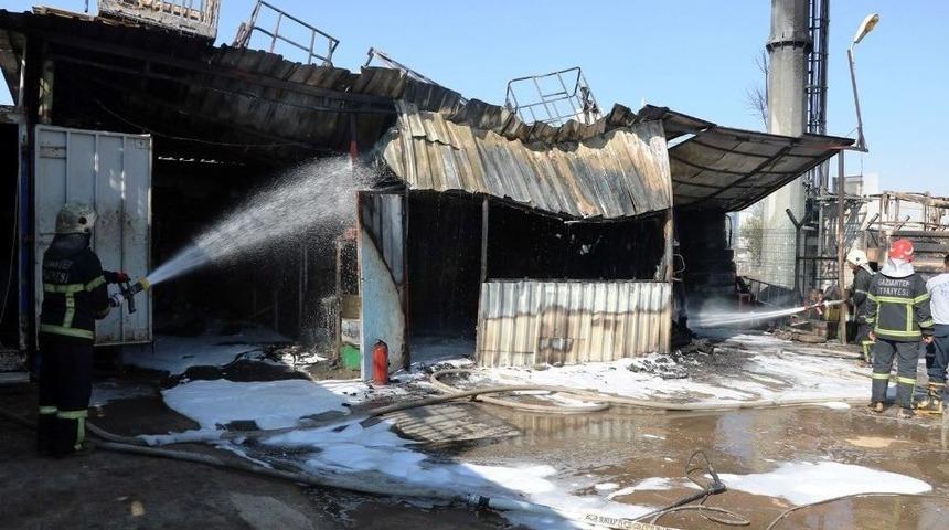 Vin&ccedil; Garajındaki Yangın Korkuttu