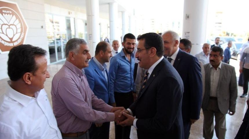 Malatya&rsquo;da Resmi Bayramlaşma T&ouml;reni