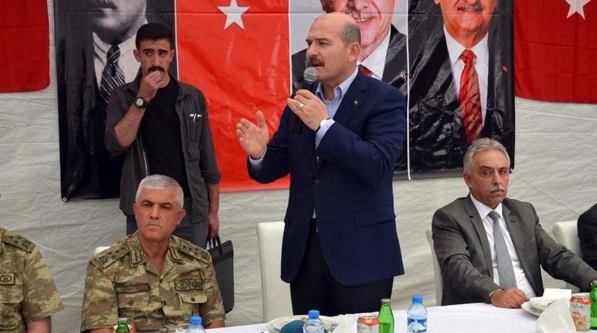 Bakan Soylu, Y&uuml;ksekova&rsquo;da Bayramlaşma Programına Katıldı
