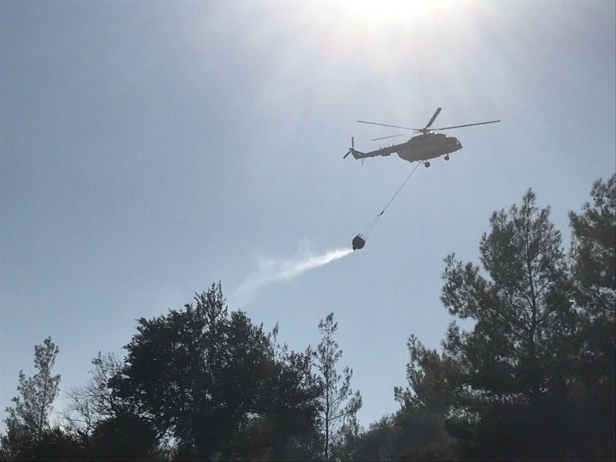 Akb&uuml;k Koyu&rsquo;ndaki Yangın Kontrol Altına Alındı