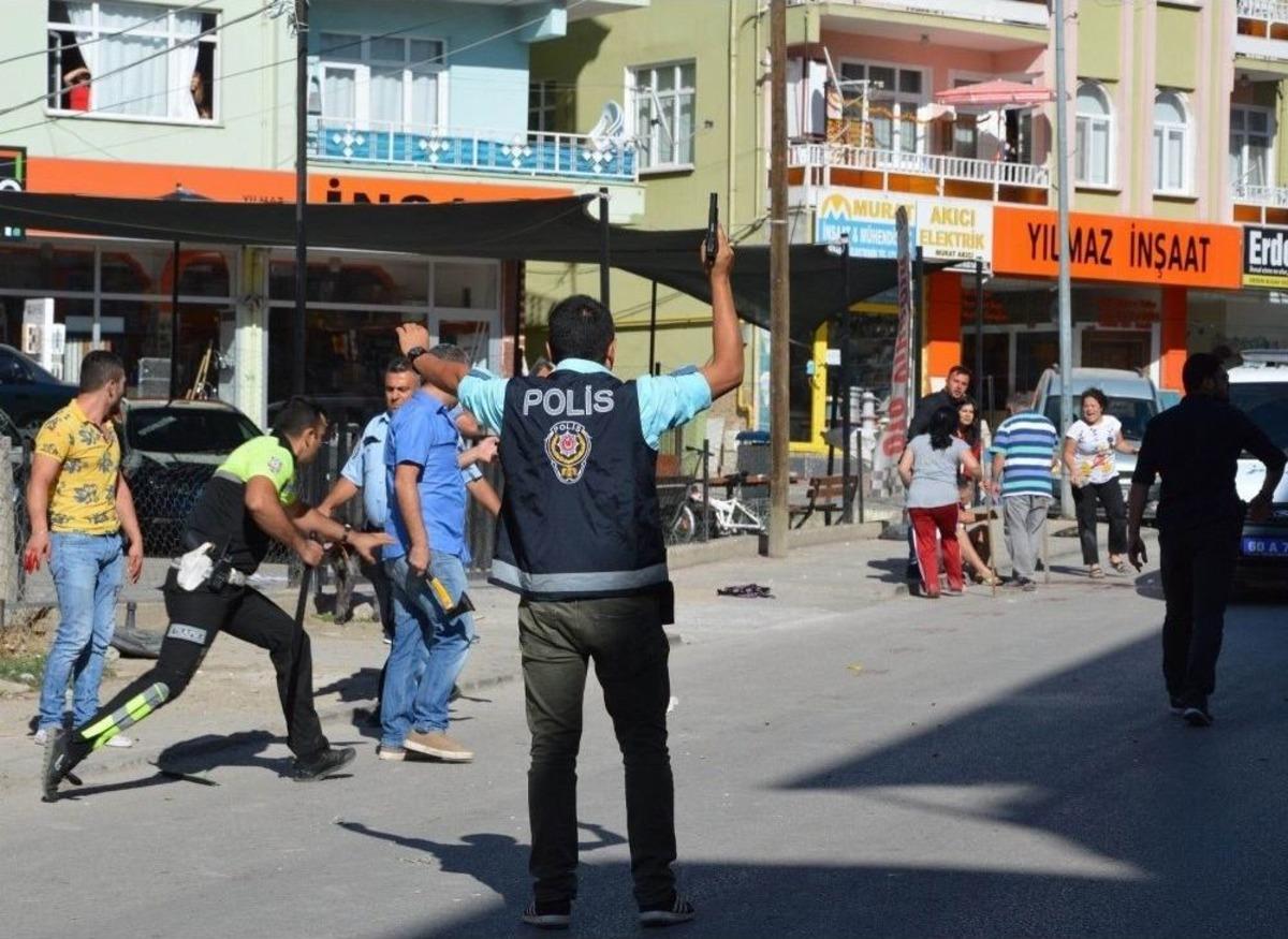 Tokat&rsquo;ta Taşlı, Sopalı Kavga: 11 Yaralı