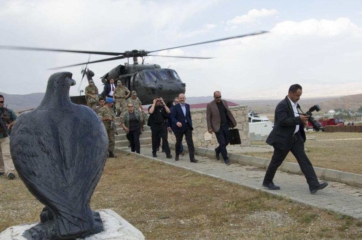 Bakan Soylu Başkale&rsquo;de