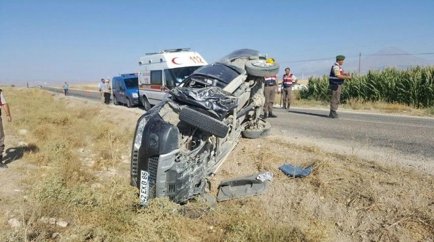 Aksaray&rsquo;da Trafik Kazası: 1 &Ouml;l&uuml;, 1 Yaralı