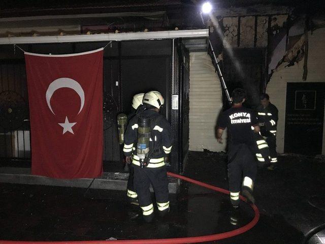 Konya’da Anaokulunda Yangın