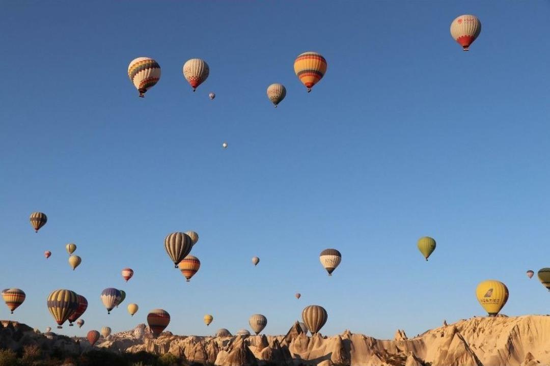 Kurban Bayramında Turistlerin Tercihi Balon Turları Oldu