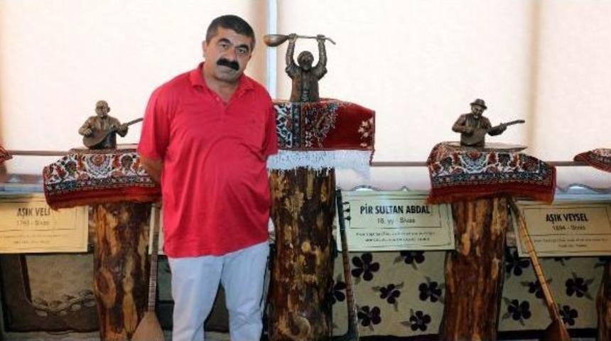 Bağlama Ustasının 'ozanlar M&uuml;zesi' Ziyarete A&ccedil;ıldı