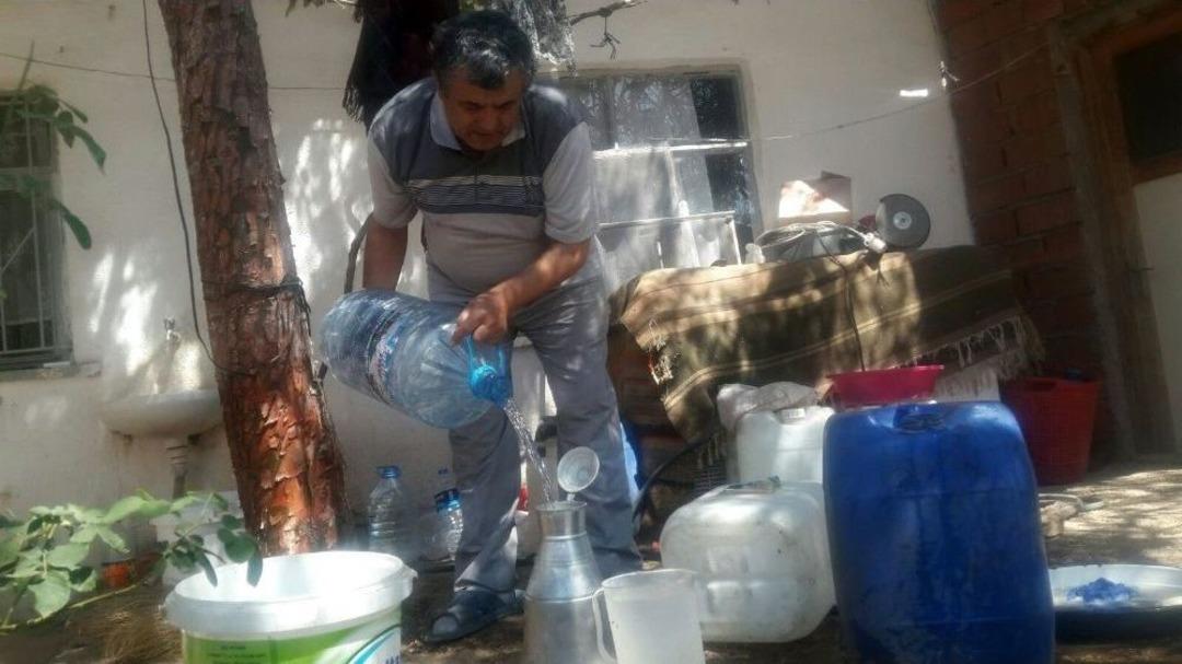Denizli&rsquo;de Vatandaşın Susuzluk &Ccedil;ilesi