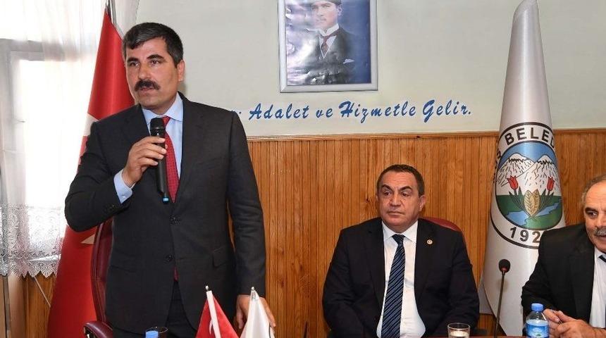 Muş Belediyesinde Bayramlaşma T&ouml;reni