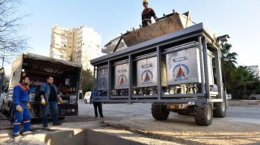 Muratpaşa’da 664 Konteyner Yeraltına İndi