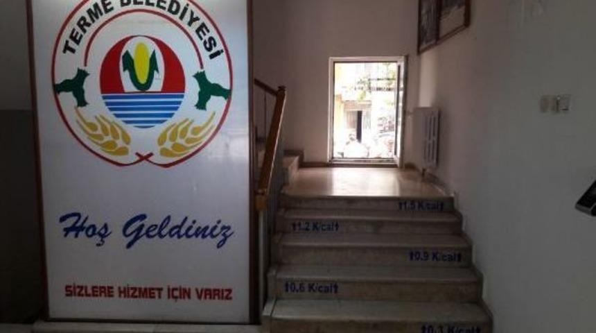 Samsun'da 'kalorili Merdivenler' Yaygınlaştırıldı