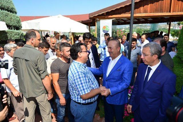 Dışişleri Bakanı Çavuşoğlu, Antalya’da