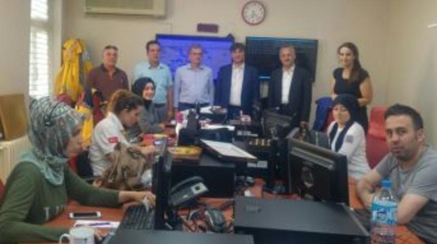 112 Komuta Merkezine Anlamlı Ziyaret