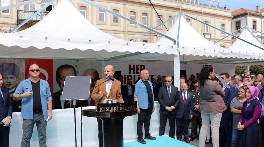 Bakan Soylu: "ma&ccedil;ka&rsquo;da Bir İşimiz Var Onu Da Tamamlayacağız"
