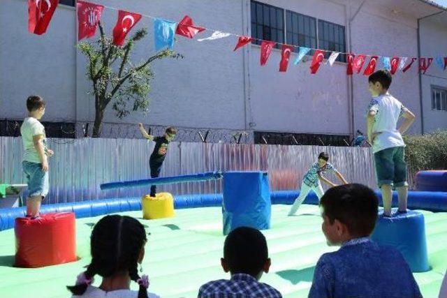 Çocuklar Kurban Bayramını Çocuk Festivali'nde Eğlenerek Geçirdi