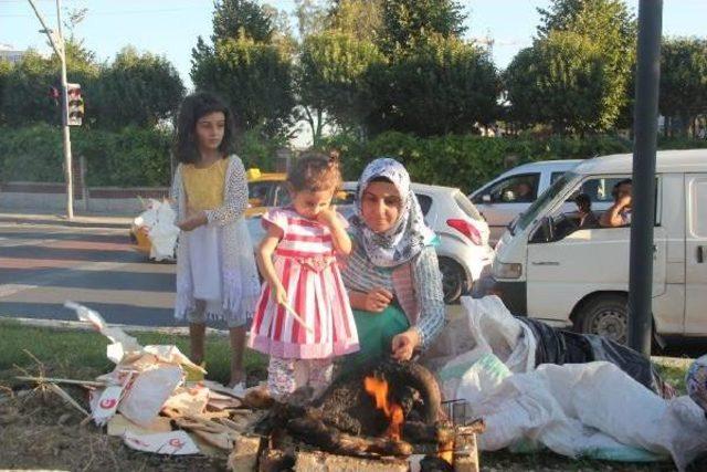 Kurbanını Kesen Soluğu Mangalda Aldı 