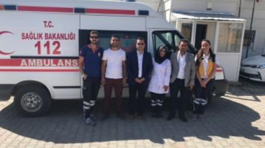 Sağlık&ccedil;ılara Bayram Ziyareti