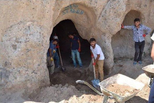 Niğde'de Yeraltı Şehri Turizme Kazandırılıyor