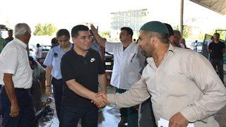 Tütüncü Kurban Kesim Alanlarını Ziyaret Etti